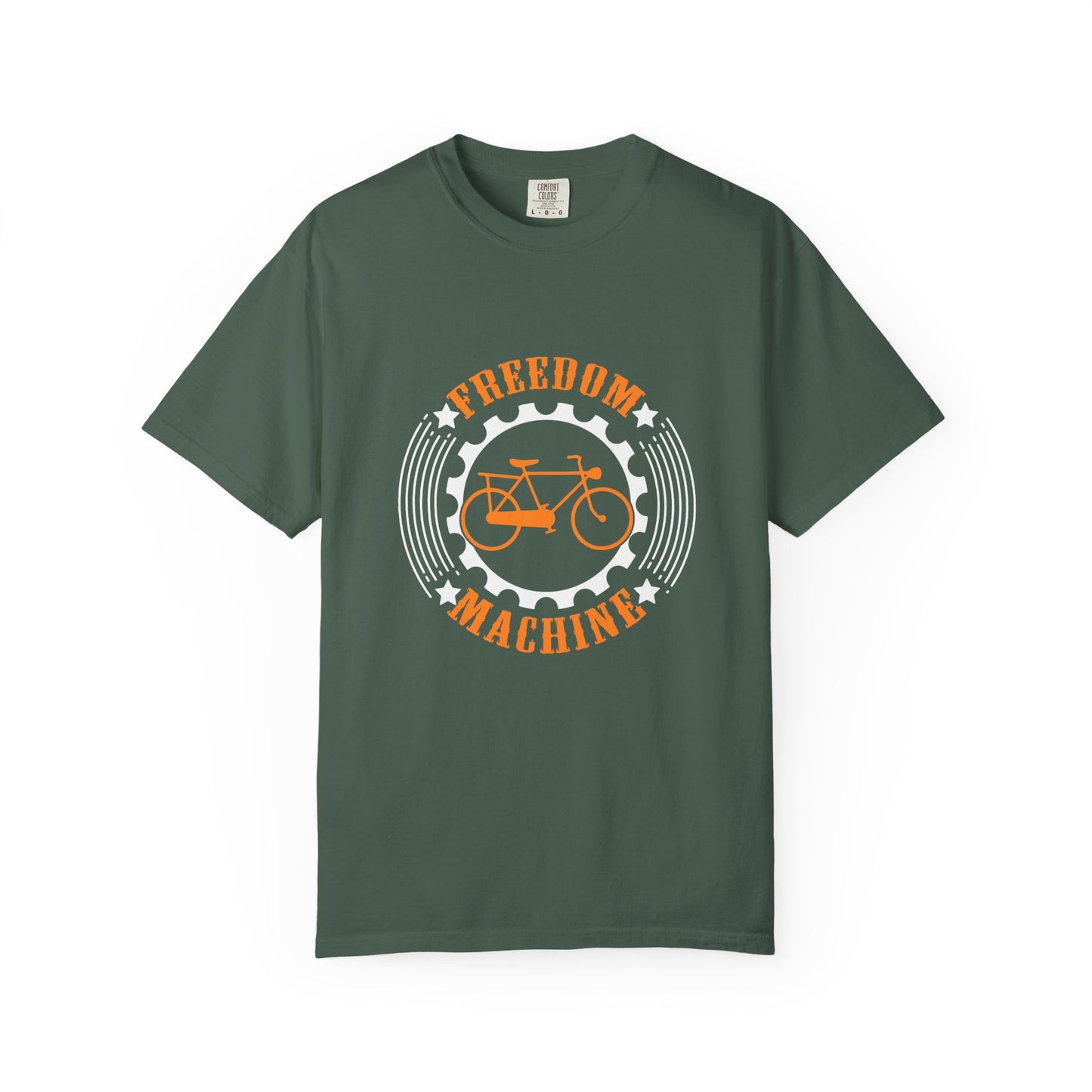 Freedom Machine T-Shirt, Unisex Cycling Shirt, Vintage Bike Tee, Casual Everyday Wear, Gift for Bikers, Outdoor Enthusiasts