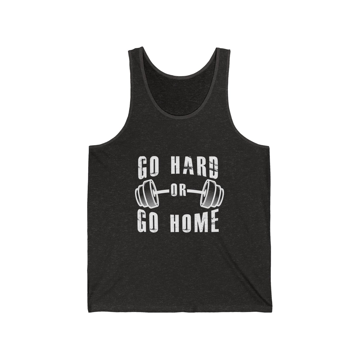 Go Hard or Go Home Tank – Cardio & Grit Collection | Steel Grit Wear