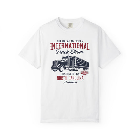 Vintage Truck Show T-shirt, Great American Truck Show Tee, Truck Lover's Apparel, Unisex Graphic Tee, Birthday Gift for Truck Enthusiasts