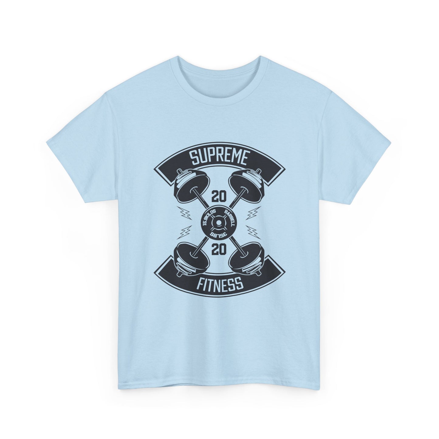 Supreme Fitness Tee - Power Precision Modern Iron Aesthetic