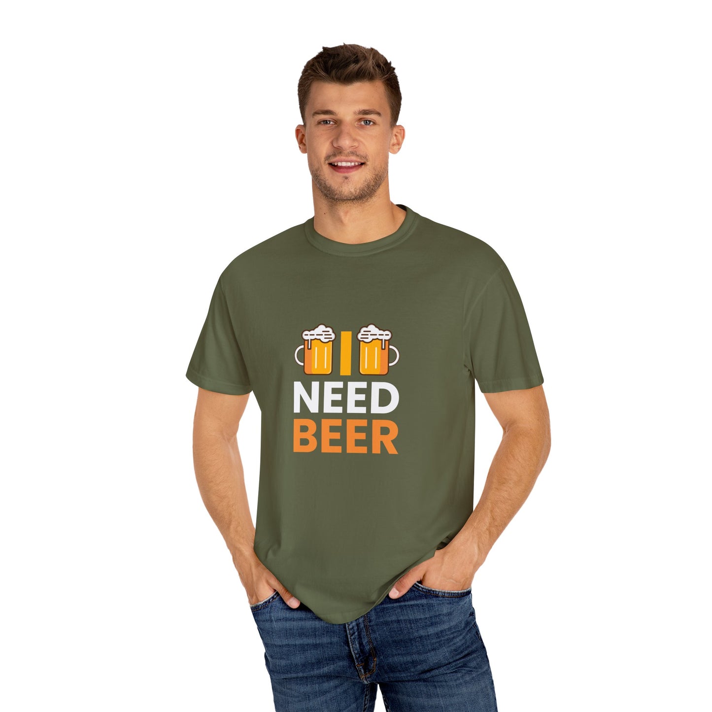 I NEED BEER T-Shirt – Bold & Funny Beer Lover Tee