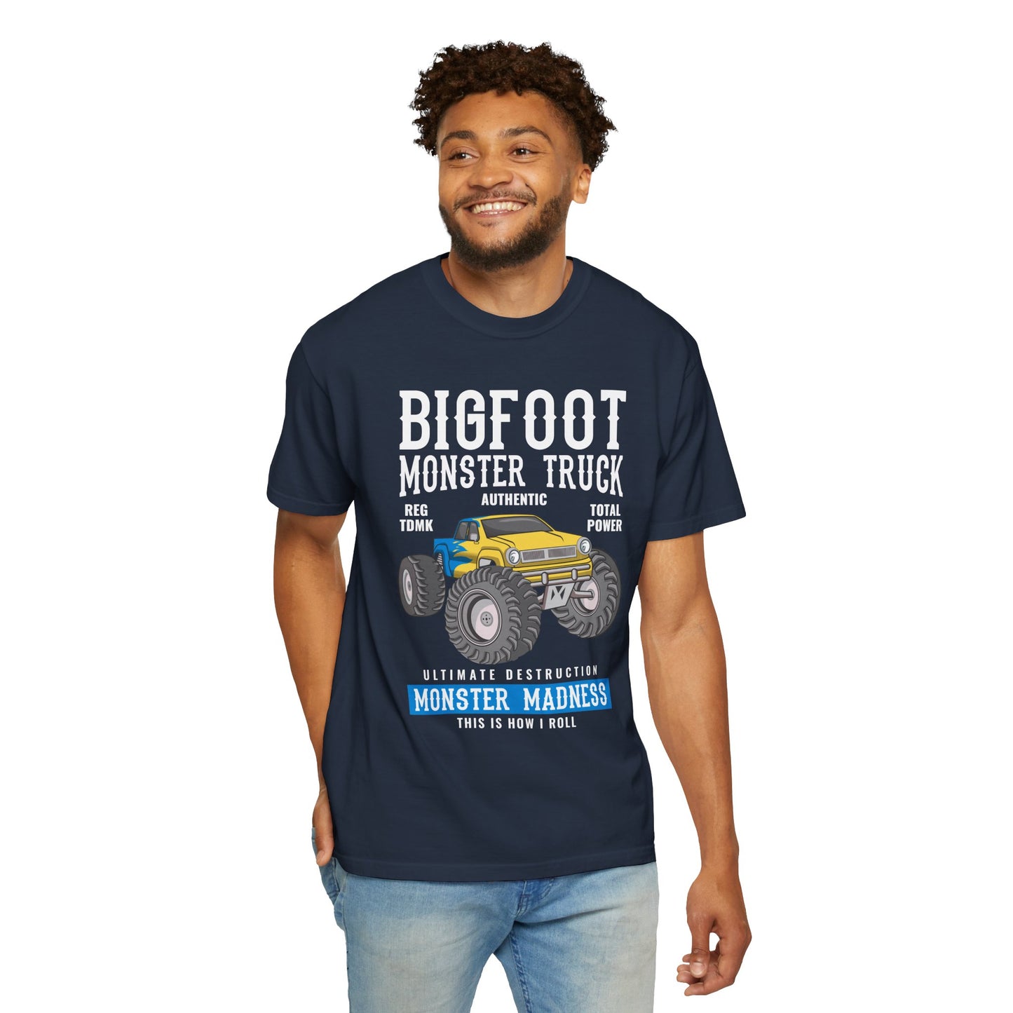Bigfoot Monster Truck Unisex Garment-Dyed T-shirt, Perfect Gift for Truck Lovers, Fun Vintage Style Tee, Great for Birthdays, Summer [...]
