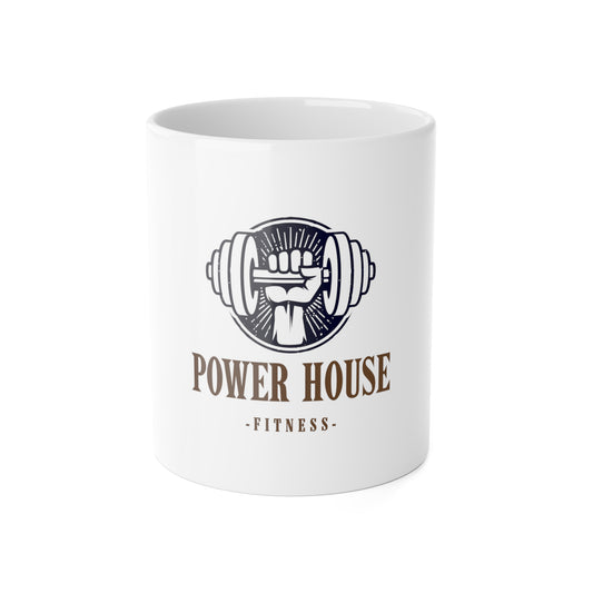 True Fitness Residence Mug - White Ceramic Mug, 11oz