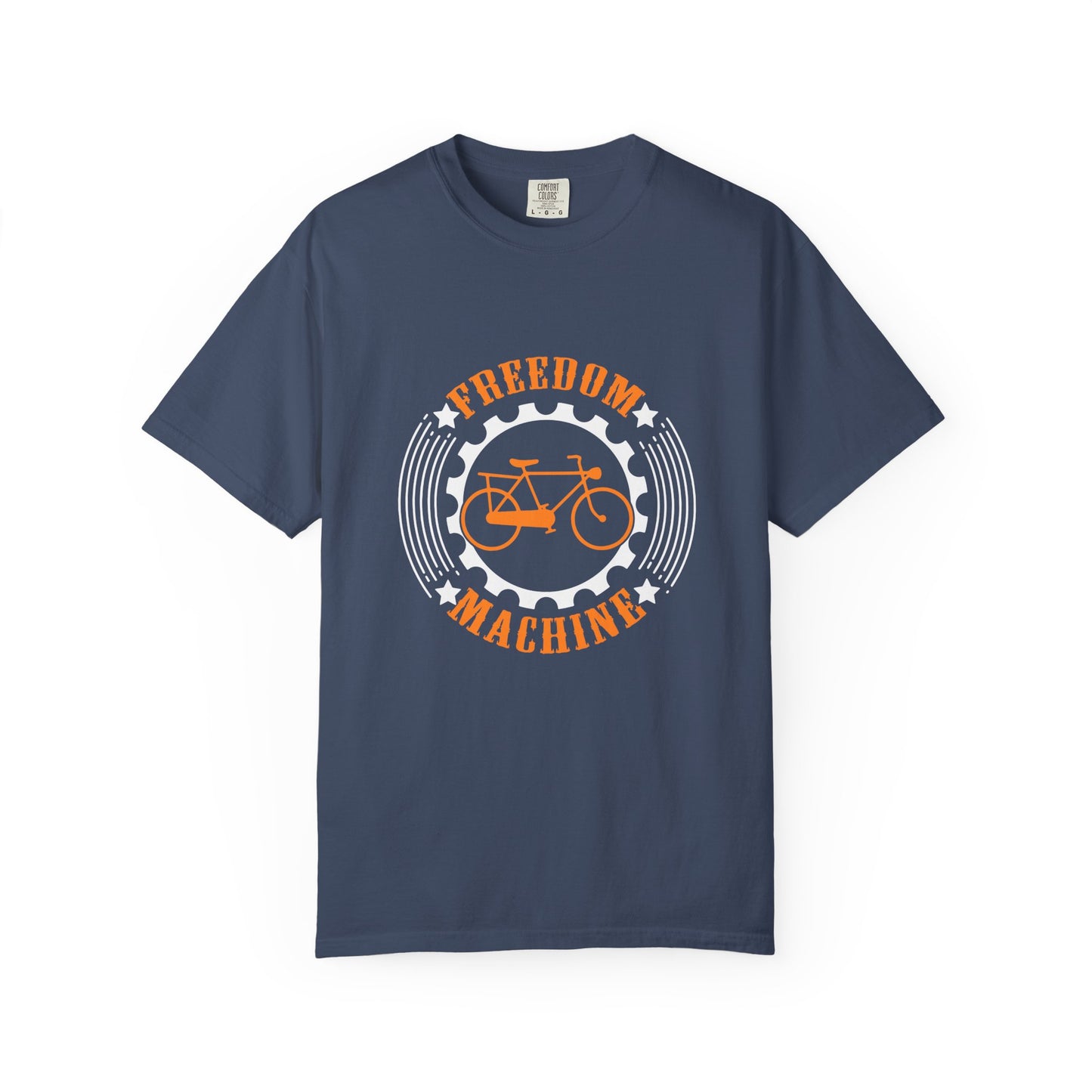 Freedom Machine T-Shirt, Unisex Cycling Shirt, Vintage Bike Tee, Casual Everyday Wear, Gift for Bikers, Outdoor Enthusiasts