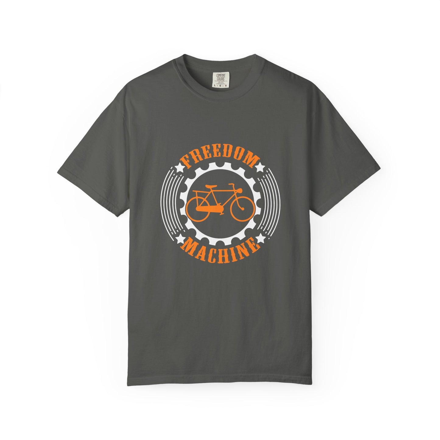 Freedom Machine T-Shirt, Unisex Cycling Shirt, Vintage Bike Tee, Casual Everyday Wear, Gift for Bikers, Outdoor Enthusiasts
