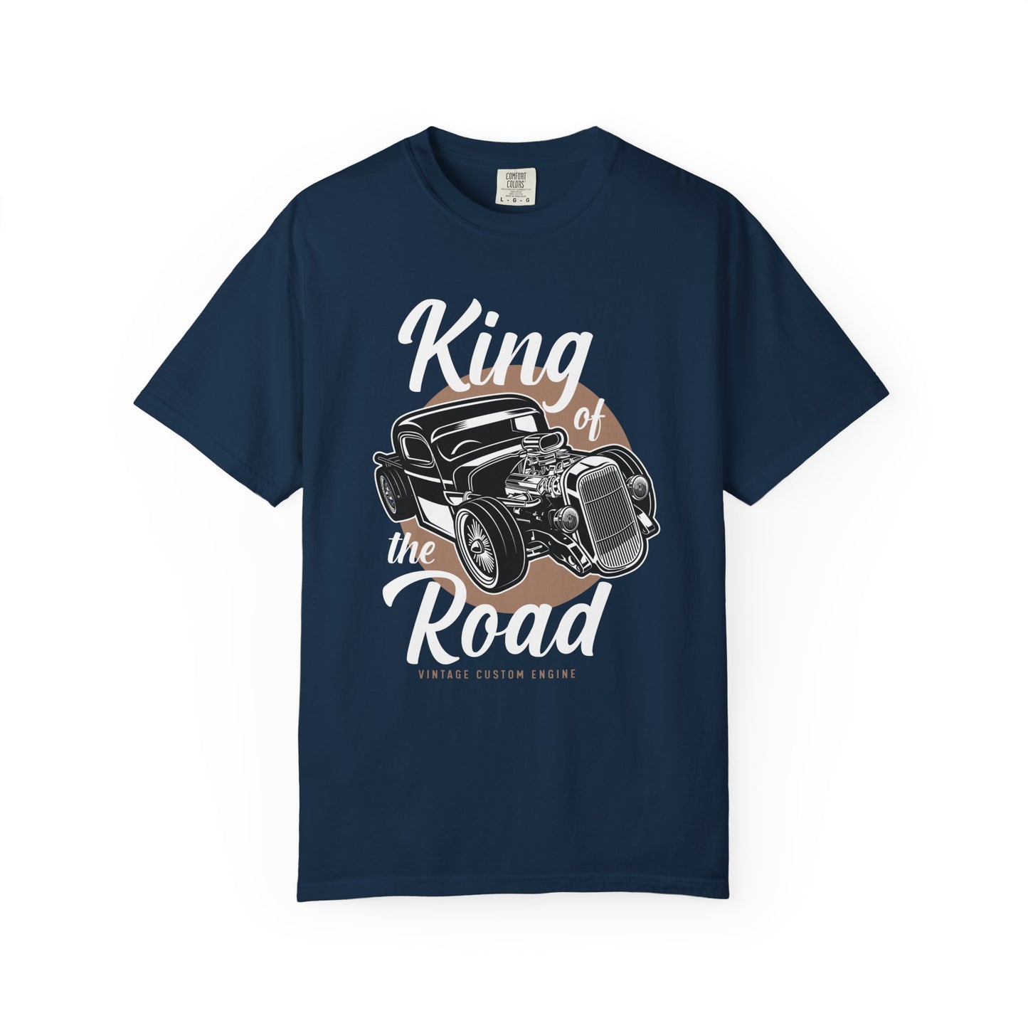 Vintage Car Graphic T-Shirt, King of the Road Tee, Unisex Shirt, Perfect for Car Lovers, Gift for Him, Automotive Apparel, Retro Style Tee