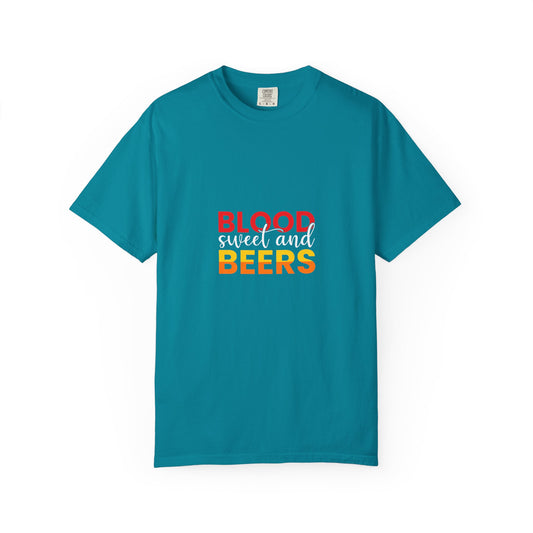 Blood Sweat and Beers T-Shirt – Work Hard, Chill Harder