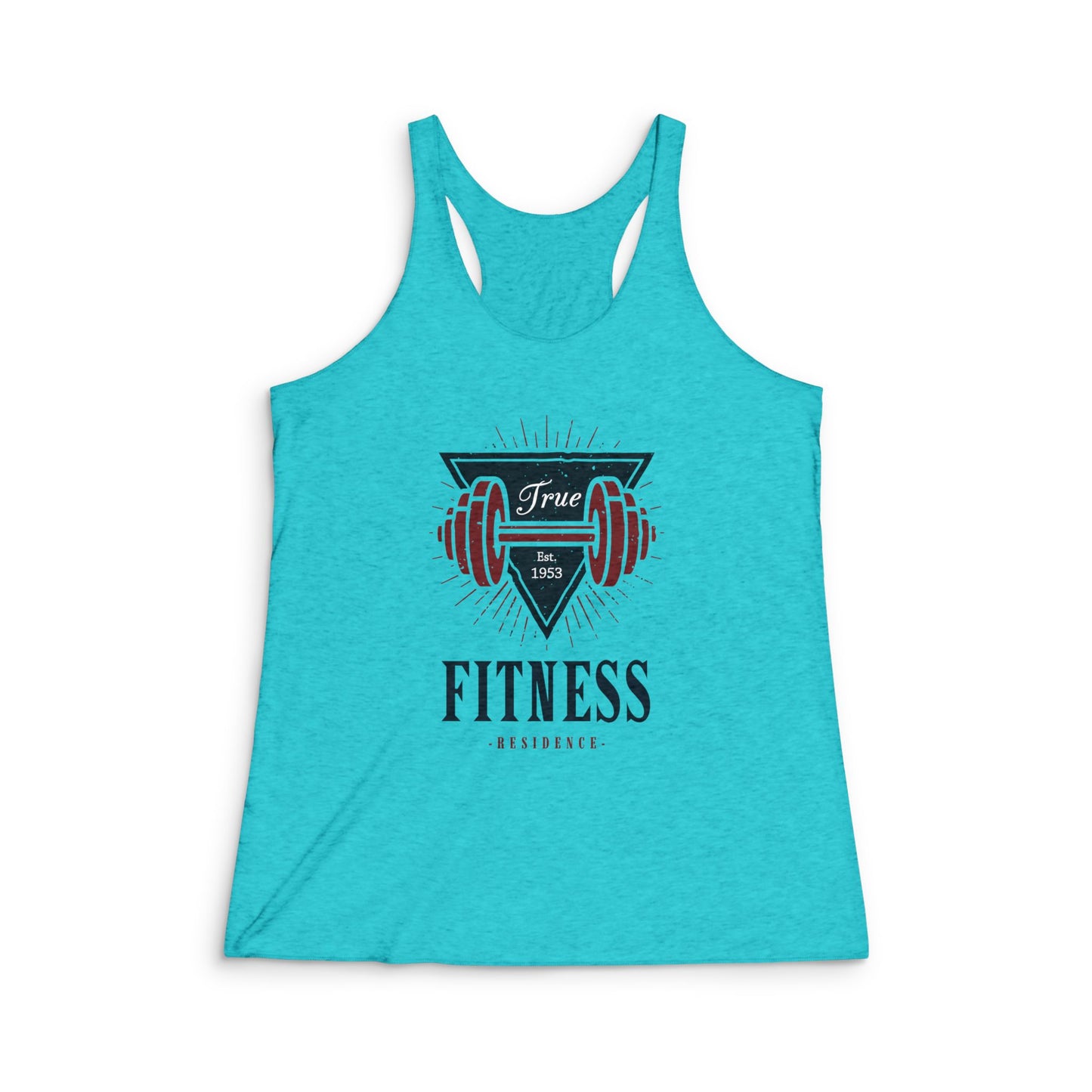 Racerback Tank True Fitness Residence Vintage Gym Strength Athlete Apparel