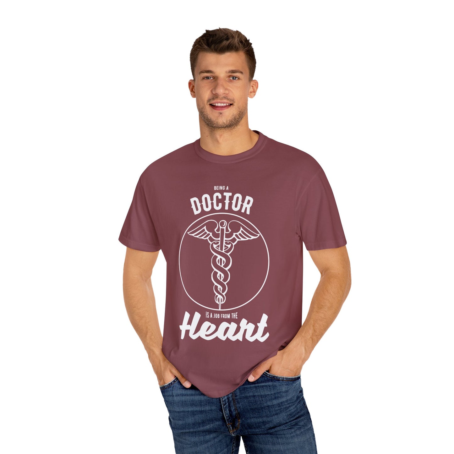 Doctor Heart T-shirt, Unisex Tee, Gift for Medical Professionals, Healthcare Apparel, Unique Doctor Shirt, Casual Wear