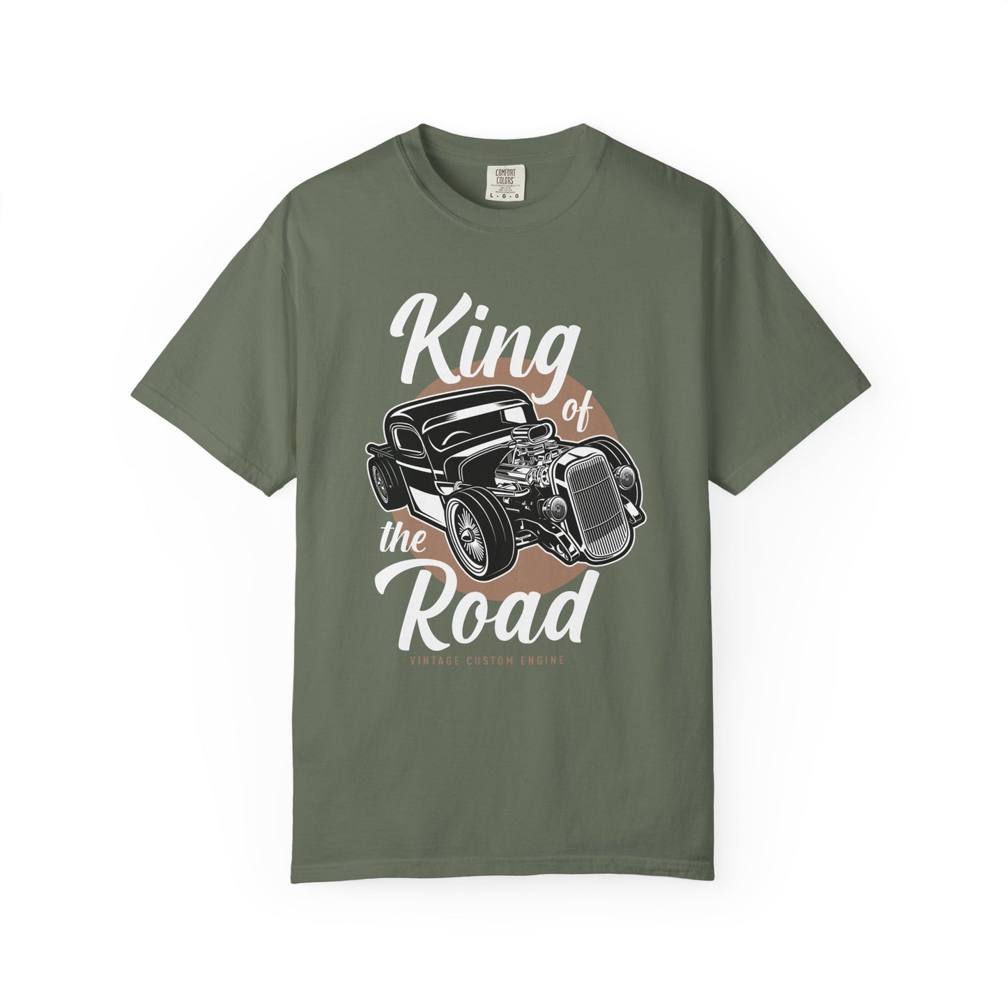 Vintage Car Graphic T-Shirt, King of the Road Tee, Unisex Shirt, Perfect for Car Lovers, Gift for Him, Automotive Apparel, Retro Style Tee