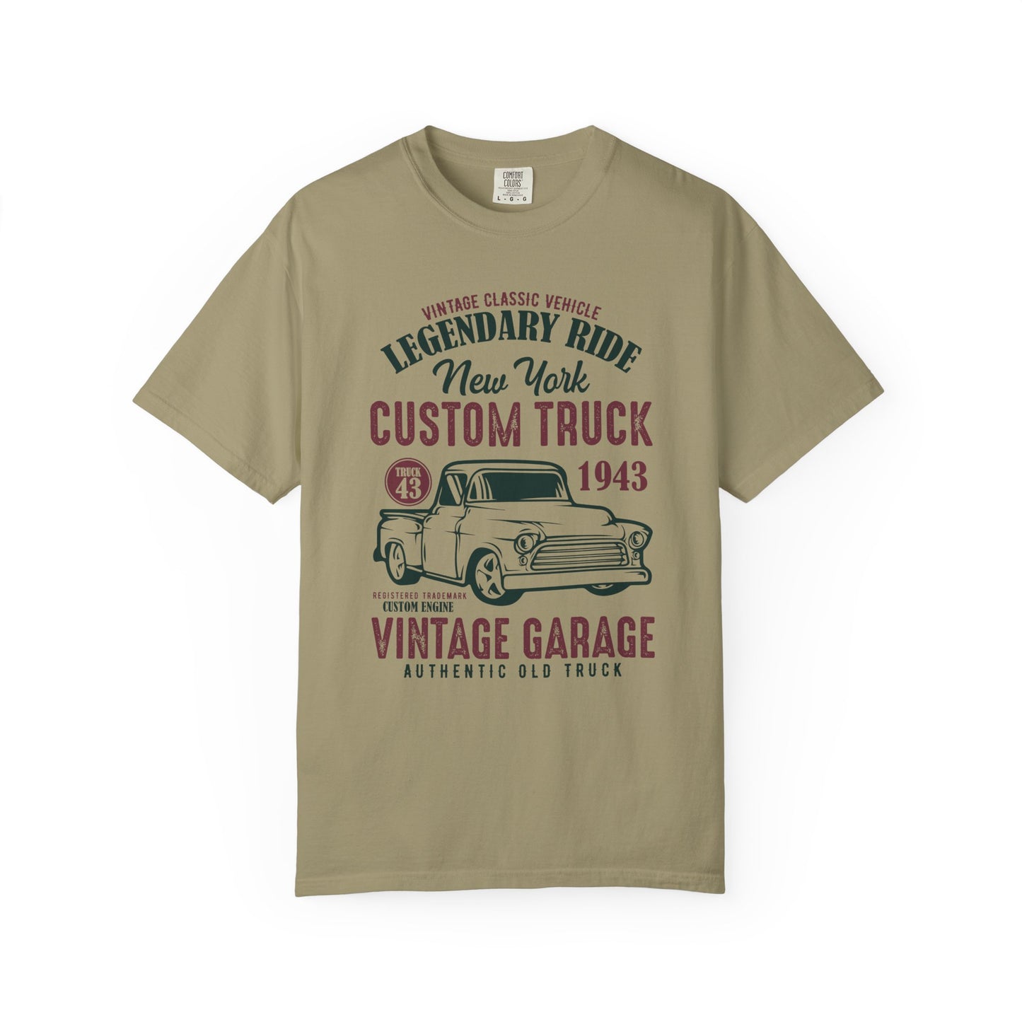 Vintage Truck T-Shirt, Custom Garage Tee, Classic Vehicle Shirt, Unisex Gift, Auto Enthusiast Apparel, Retro Design Apparel