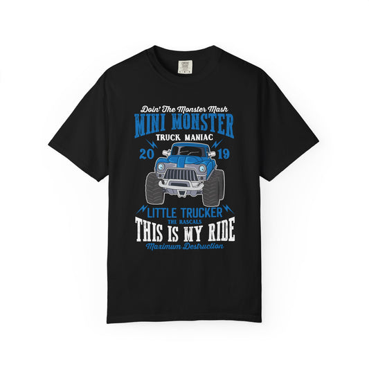 Monster Truck Lover T-Shirt, Gift for Truck Enthusiasts, Unisex Graphic Tee, Kids & Adults, Perfect for Birthdays & Celebrations