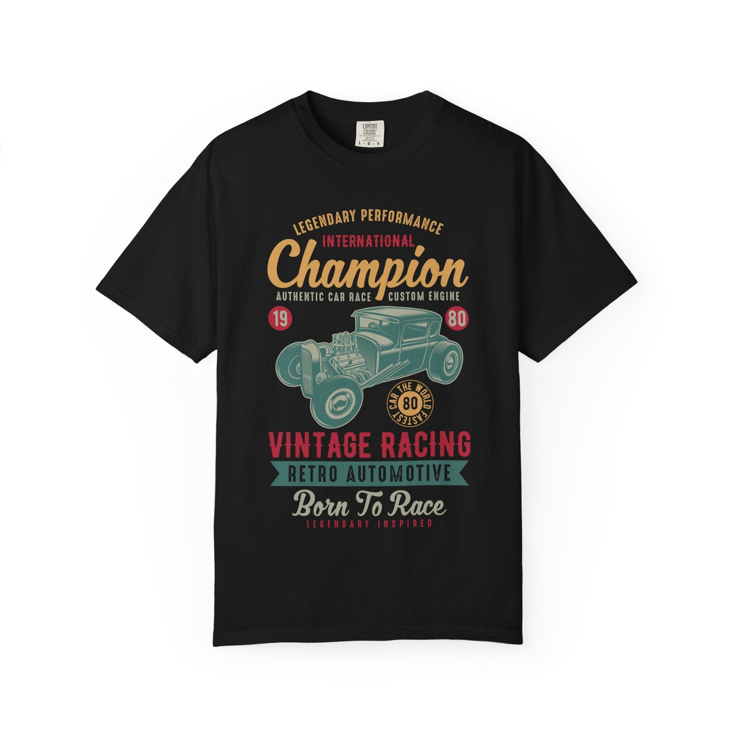 Vintage Racing T-Shirt, Retro Car Tee, Automotive Apparel, Gift for Car Enthusiasts, Unisex Graphic Shirt, Music Festival Outfit