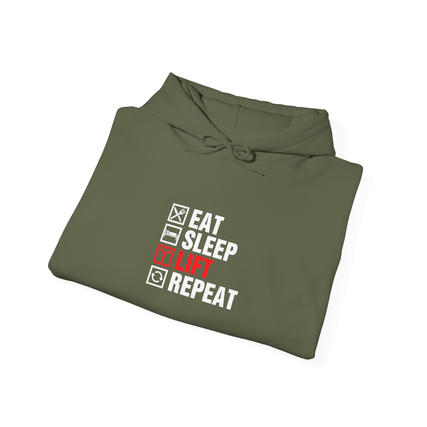 Eat Sleep Lift Repeat Hoodie