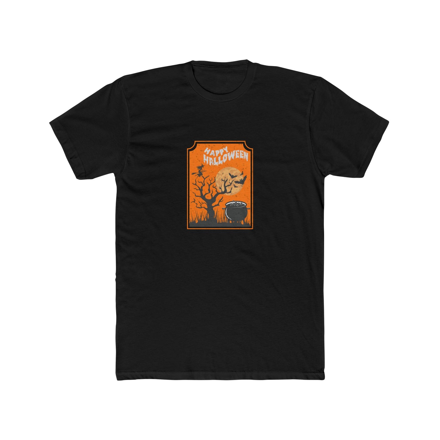 🧙‍♀️ “Witch’s Cauldron Happy Halloween Tee” – Next Level Premium
