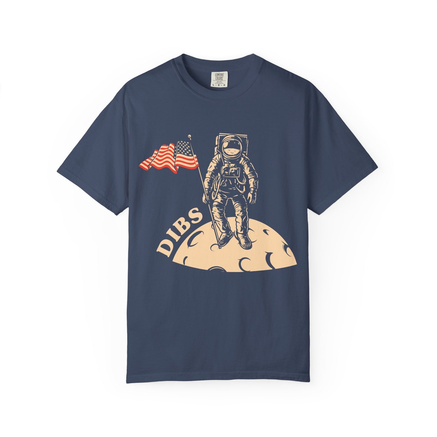 Astronaut Dibs T-Shirt, Space Lover Gift, Unisex Graphic Tee, Cool Casual Wear, Astronomy Enthusiast Apparel, Perfect for Birthdays