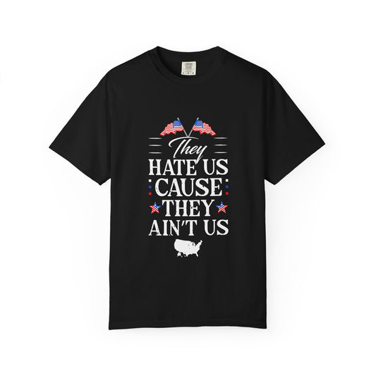 Patriotic Statement T-shirt, Casual Unisex Tee for Independence Day, Gift for Friends, Everyday Wear, Comfort and Style