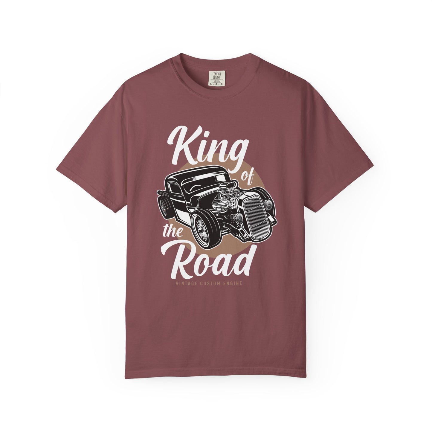 Vintage Car Graphic T-Shirt, King of the Road Tee, Unisex Shirt, Perfect for Car Lovers, Gift for Him, Automotive Apparel, Retro Style Tee