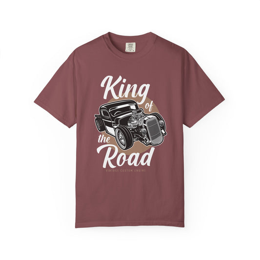 Vintage Car Graphic T-Shirt, King of the Road Tee, Unisex Shirt, Perfect for Car Lovers, Gift for Him, Automotive Apparel, Retro Style Tee