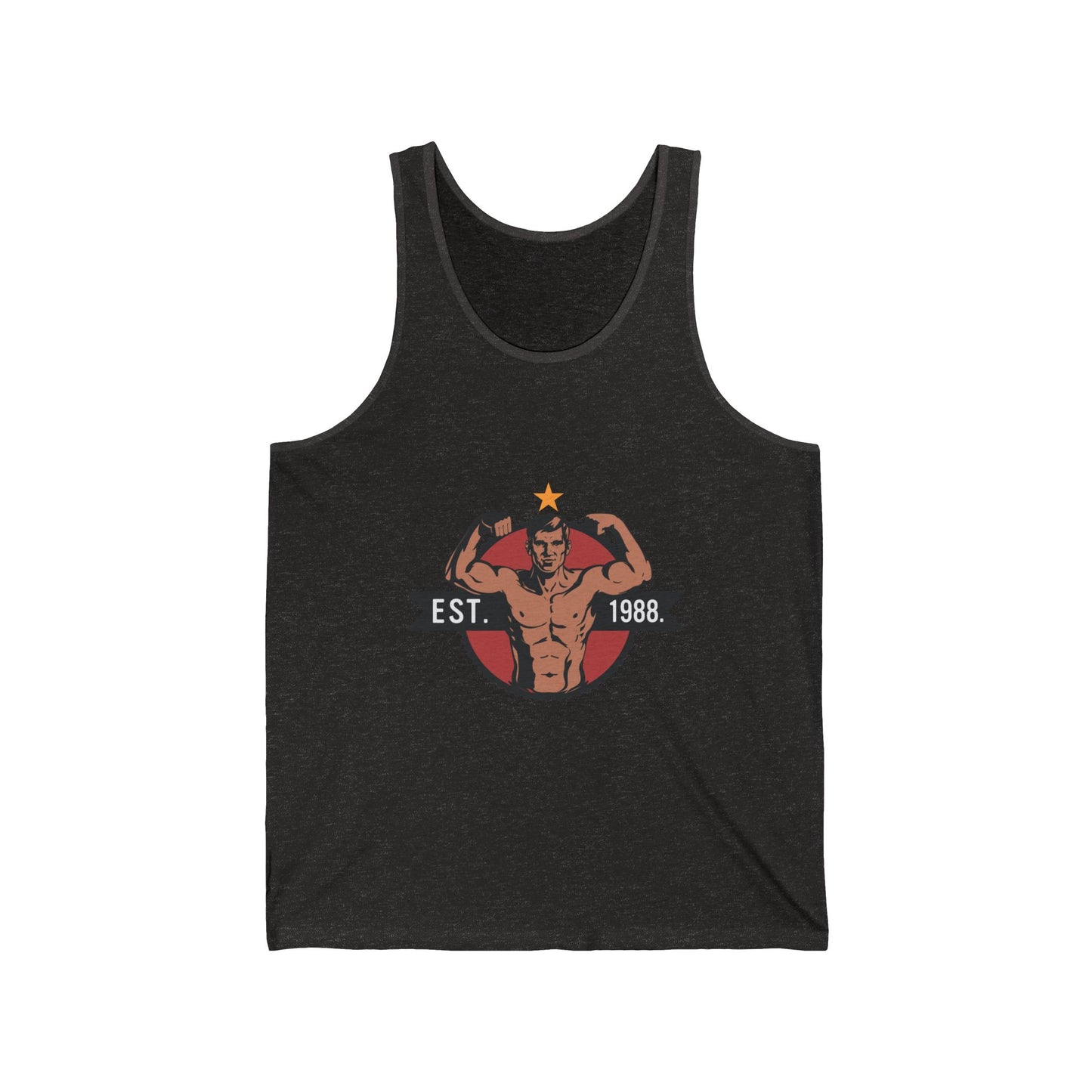 EST. 1988 Tank – Vintage Gym Wear | Steel Grit Wear
