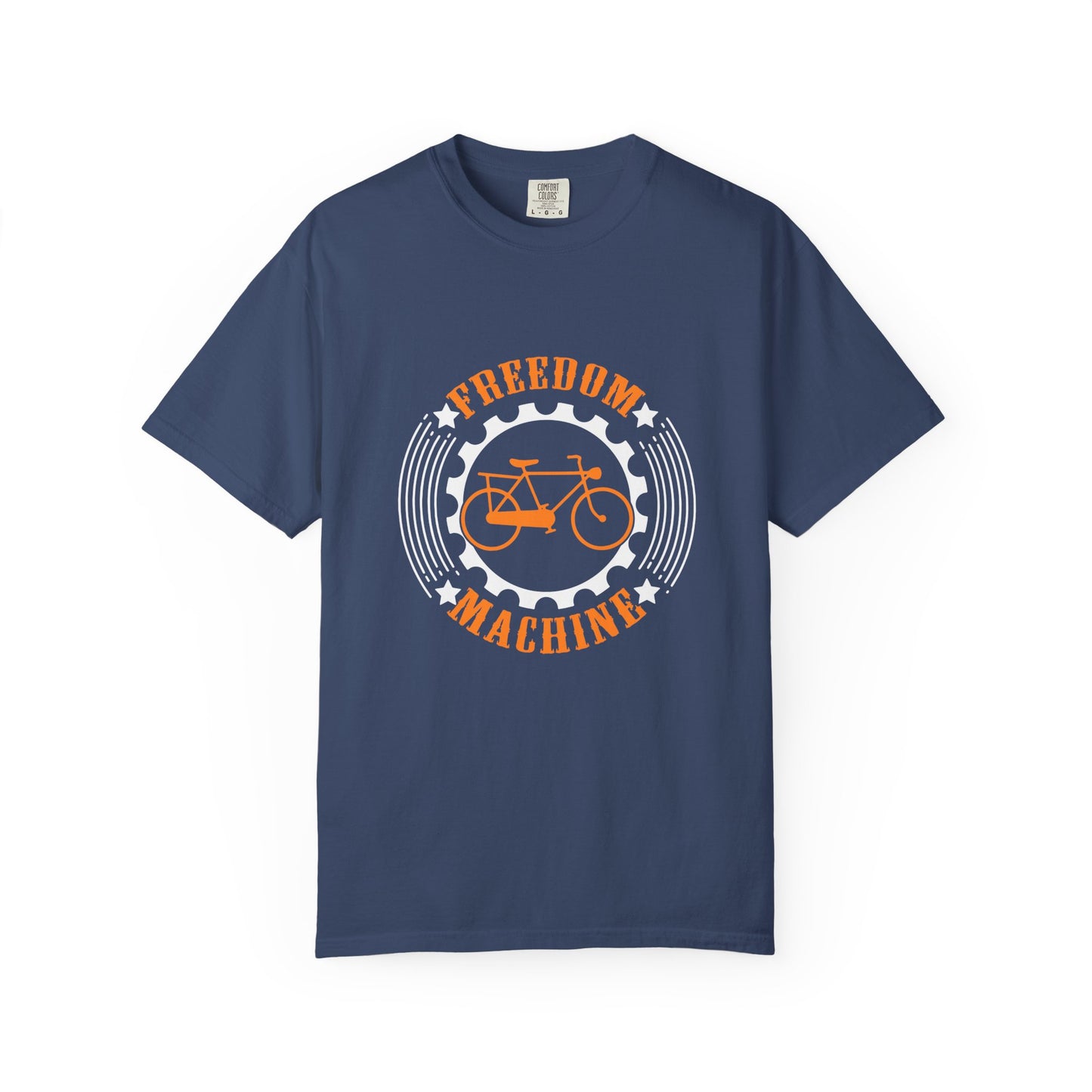 Freedom Machine T-Shirt, Unisex Cycling Shirt, Vintage Bike Tee, Casual Everyday Wear, Gift for Bikers, Outdoor Enthusiasts