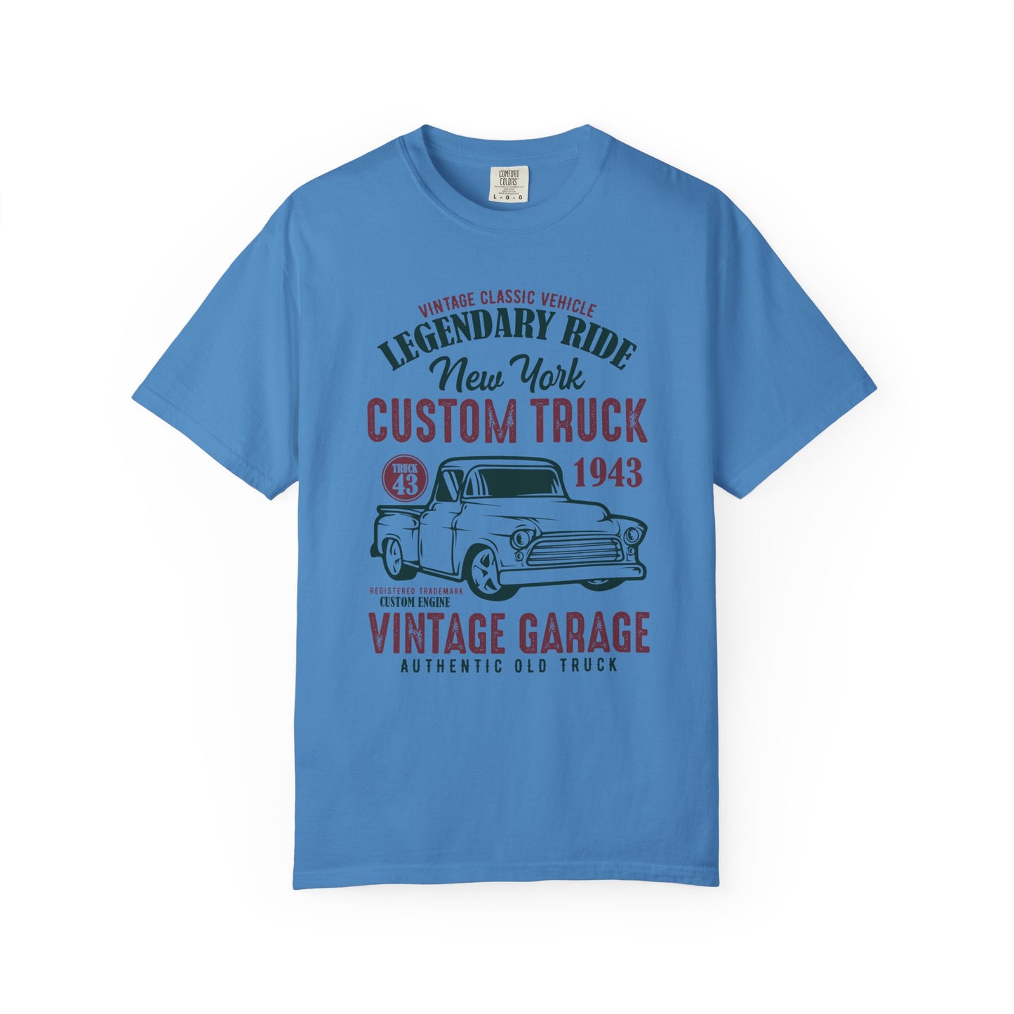 Vintage Truck T-Shirt, Custom Garage Tee, Classic Vehicle Shirt, Unisex Gift, Auto Enthusiast Apparel, Retro Design Apparel