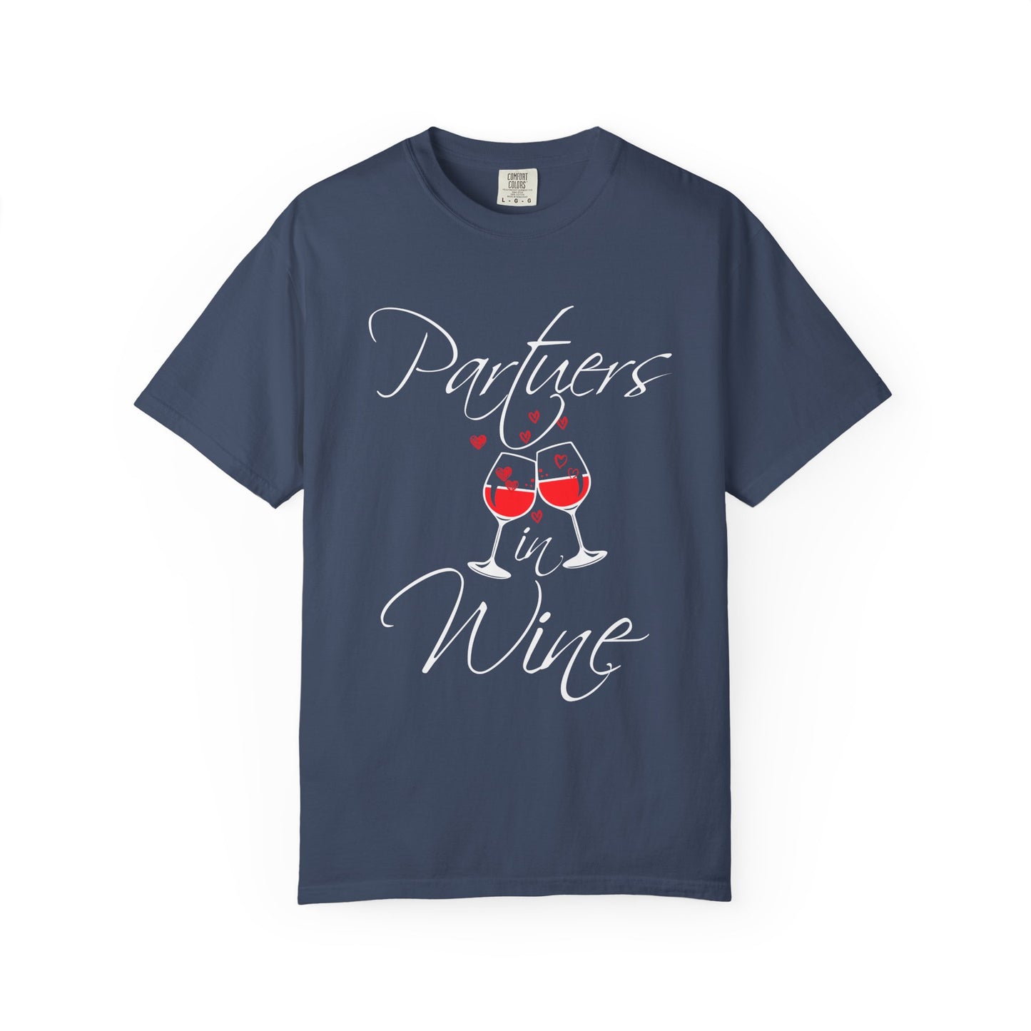 Partners in Wine 🍷❤️ Funny Couples & Friendship T-Shirt