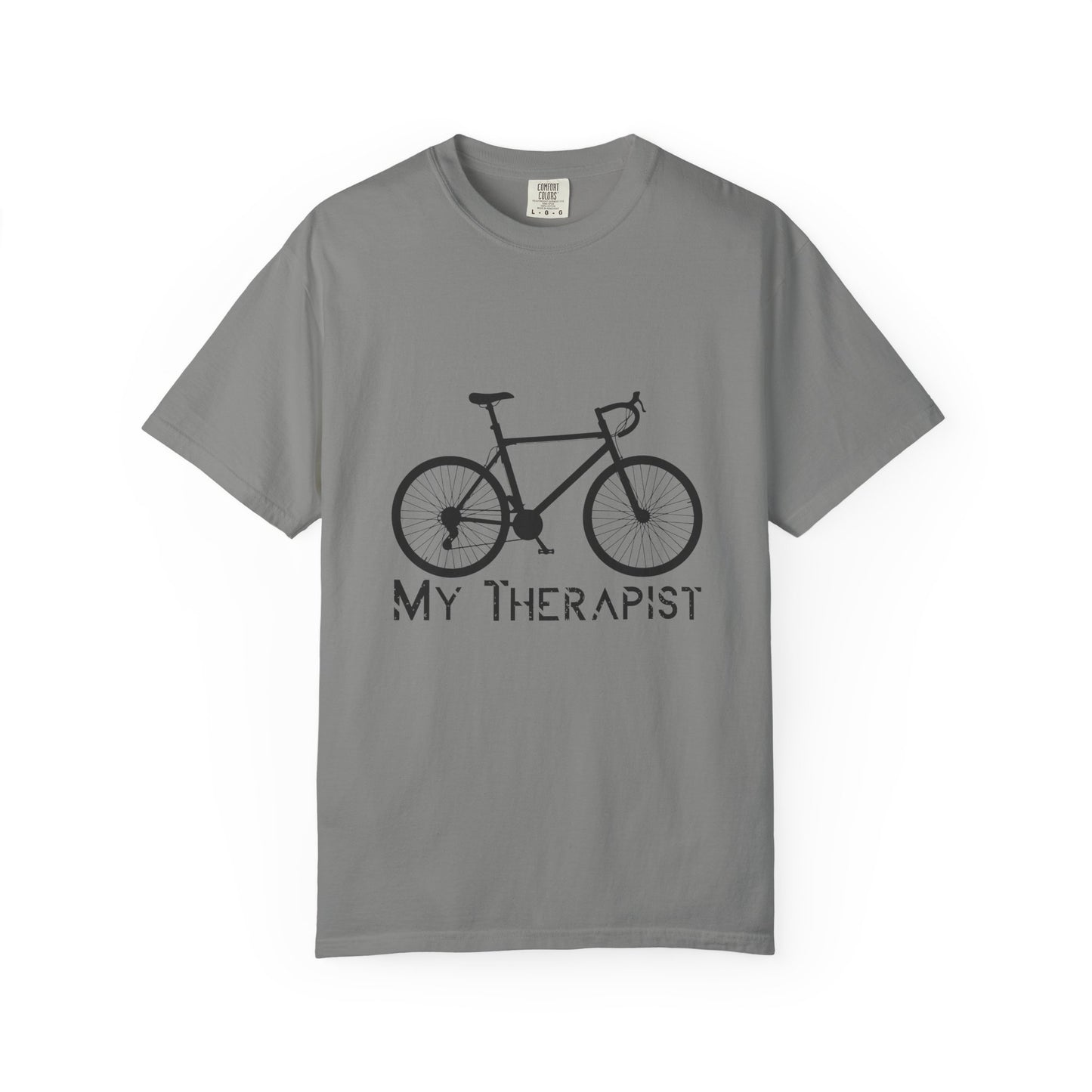 Therapist Bike T-Shirt, Unisex Vintage Tee, Cycling Gift, Humor Shirt, Gift for Bikes Lovers, Unique Fitness Apparel