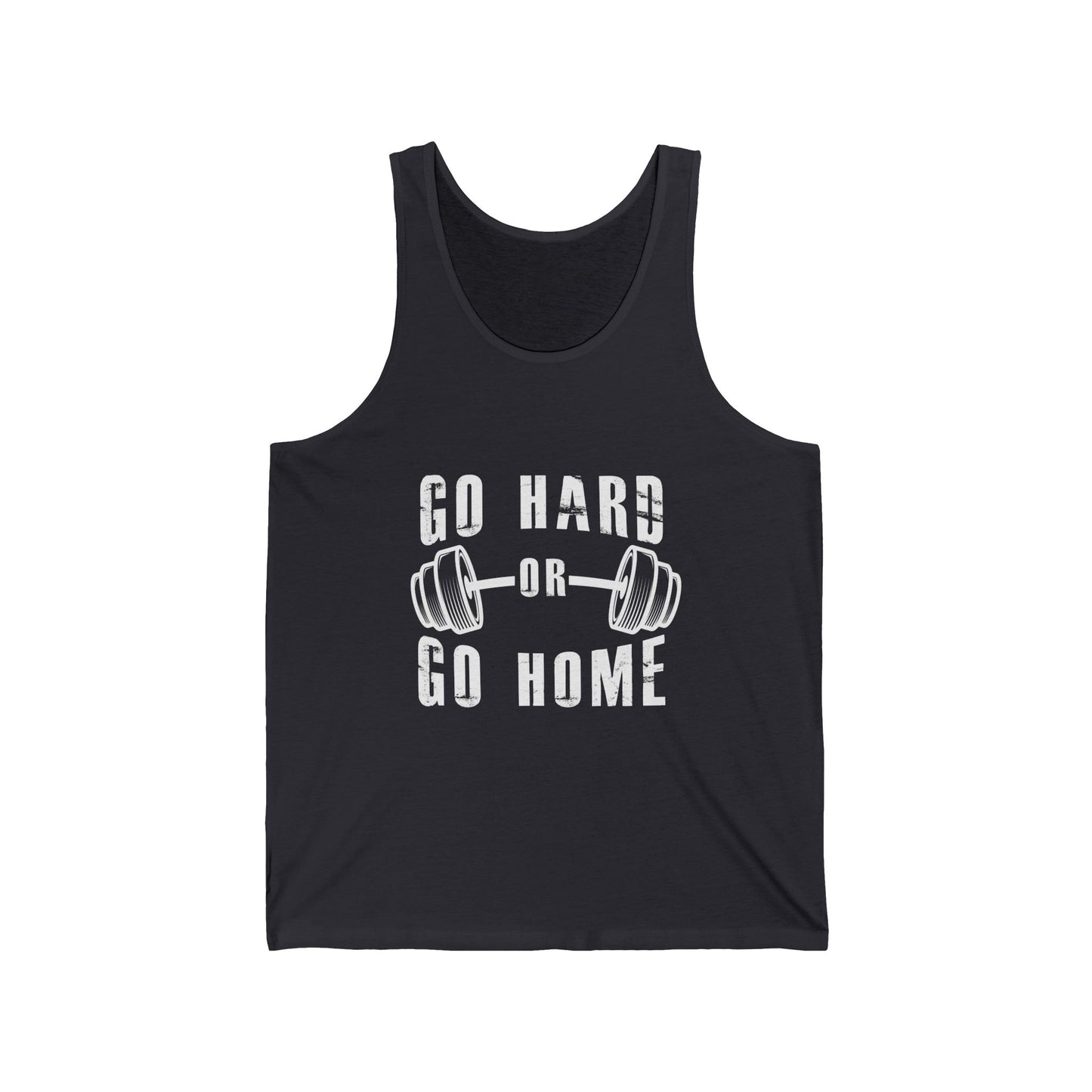 Go Hard or Go Home Tank – Cardio & Grit Collection | Steel Grit Wear
