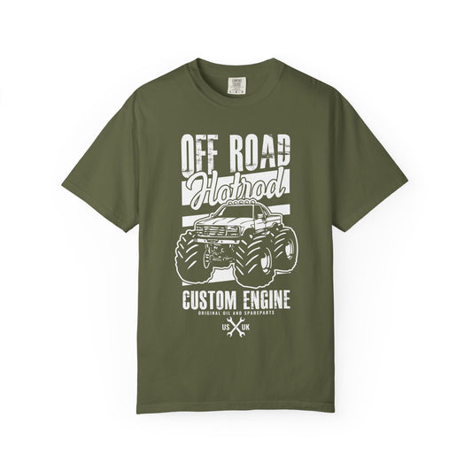 Off Road Hatrod T-Shirt, Custom Engine Tee, Gift for Car Lovers, Outdoor Adventure Shirt, Unisex T-Shirt for Enthusiasts