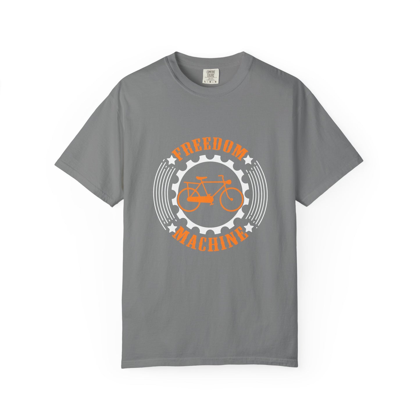 Freedom Machine T-Shirt, Unisex Cycling Shirt, Vintage Bike Tee, Casual Everyday Wear, Gift for Bikers, Outdoor Enthusiasts