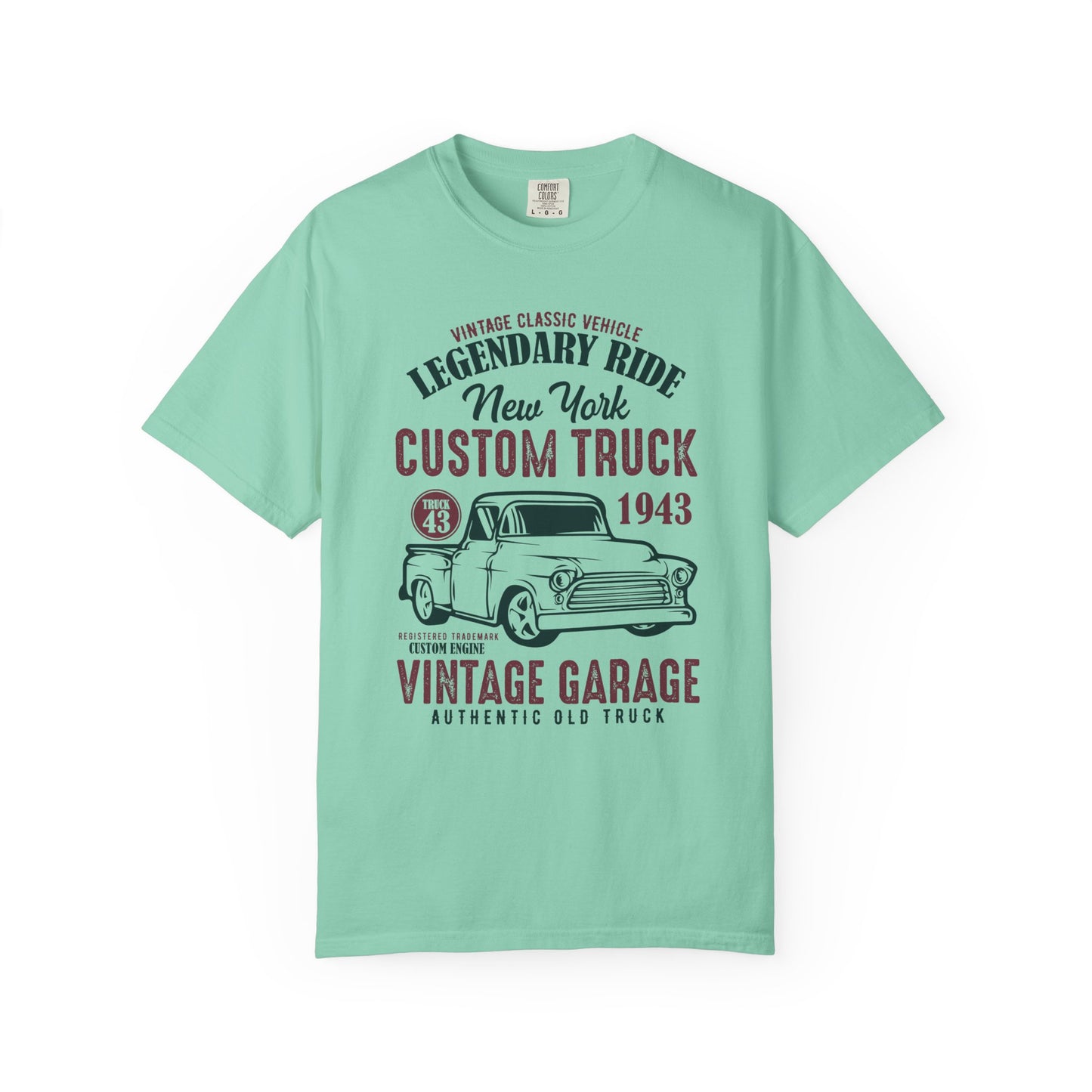 Vintage Truck T-Shirt, Custom Garage Tee, Classic Vehicle Shirt, Unisex Gift, Auto Enthusiast Apparel, Retro Design Apparel