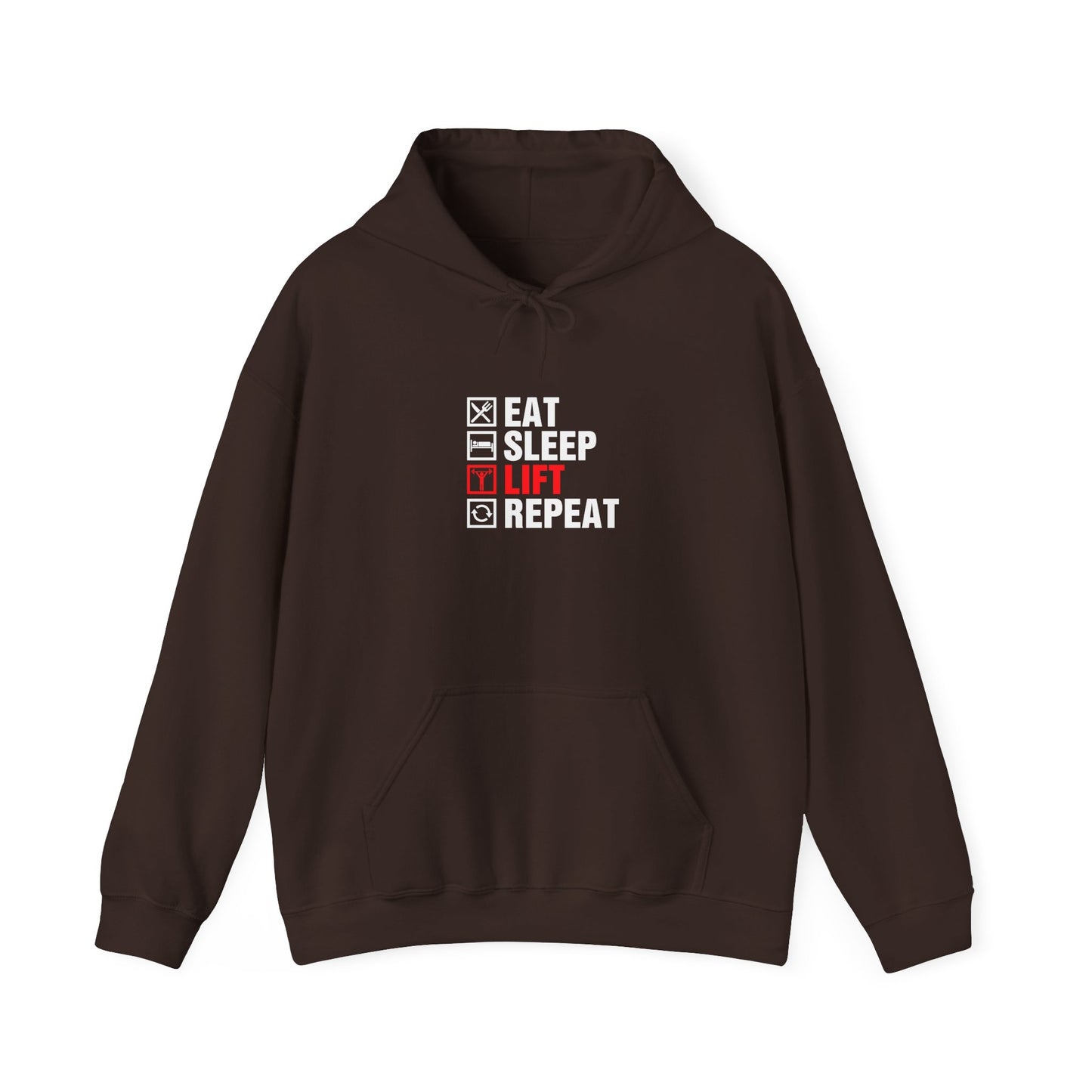 Eat Sleep Lift Repeat Hoodie