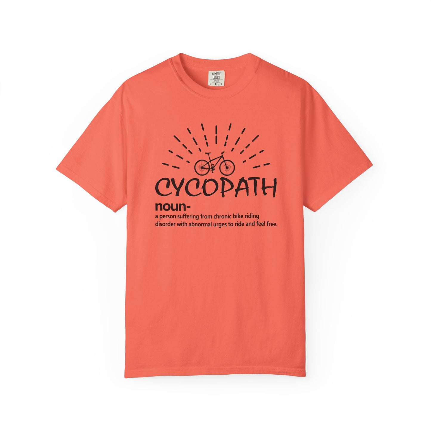 Cycopath T-Shirt - Trendy Cycling Humor Tee, Perfect Gift for Bike Lovers, Unisex Casual Wear, Great for Cycling Events, Fun Gift Idea