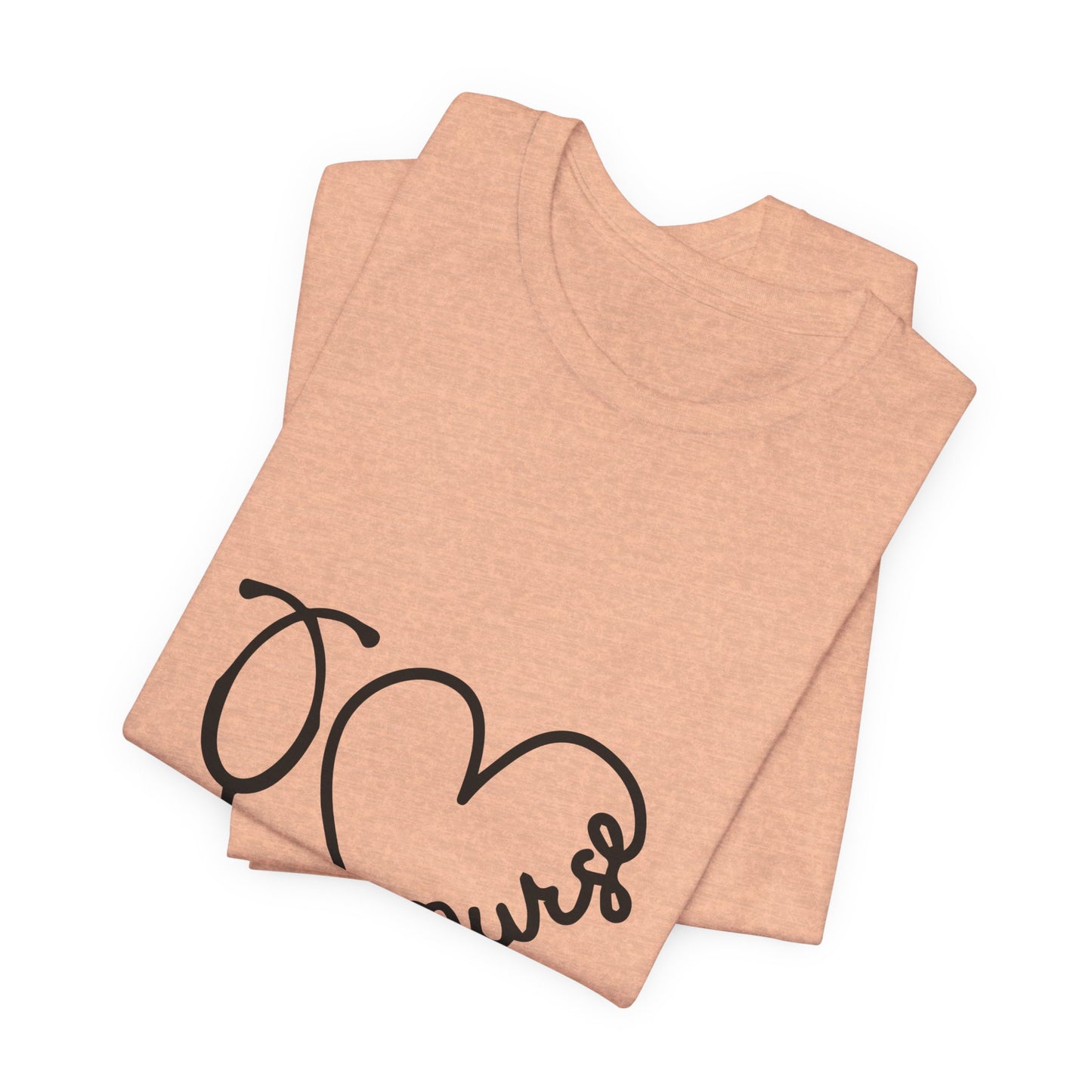 Nurse Heart Stethoscope T-Shirt — Cute Medical Gift Tee for Nurses