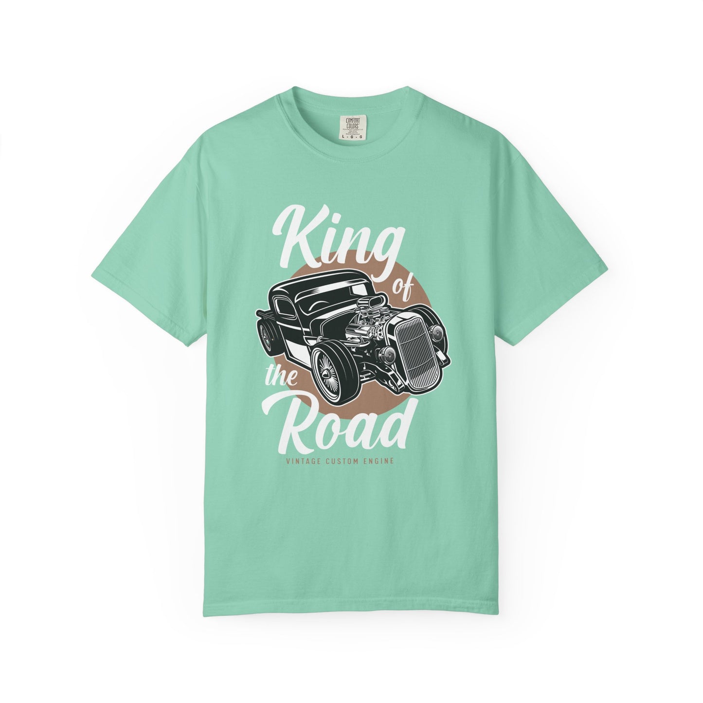 Vintage Car Graphic T-Shirt, King of the Road Tee, Unisex Shirt, Perfect for Car Lovers, Gift for Him, Automotive Apparel, Retro Style Tee