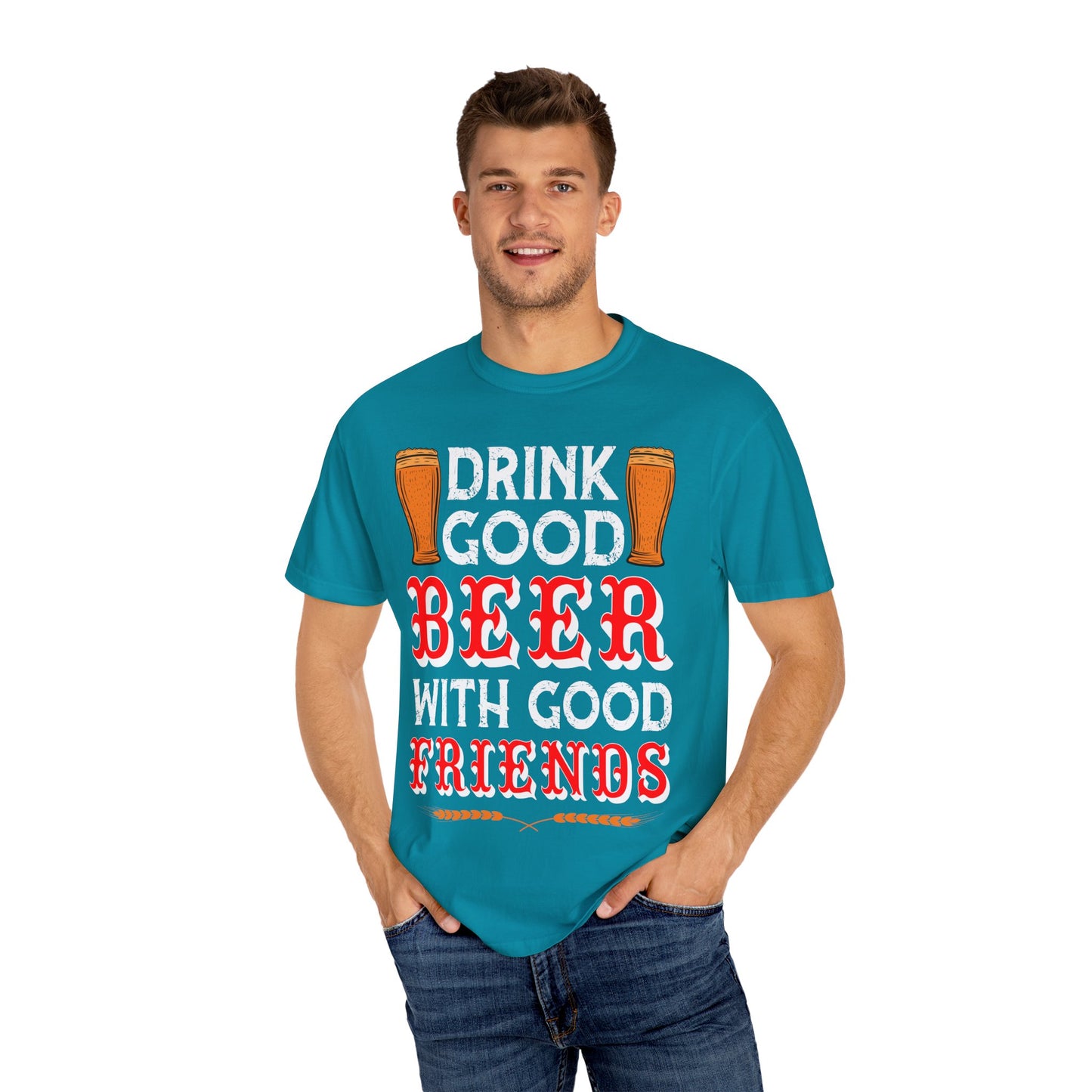 "Don’t Listen to Me or You’ll End Up Drunk" Funny Beer T-Shirt 🍻😂