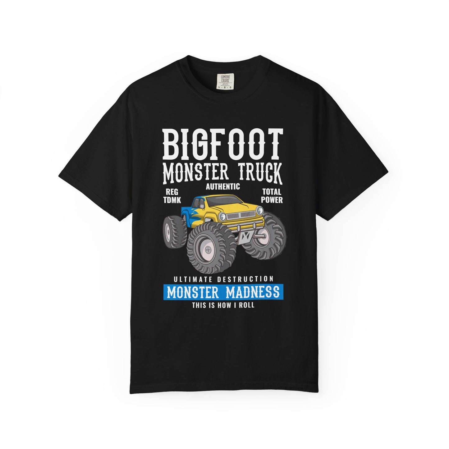 Bigfoot Monster Truck Unisex Garment-Dyed T-shirt, Perfect Gift for Truck Lovers, Fun Vintage Style Tee, Great for Birthdays, Summer [...]