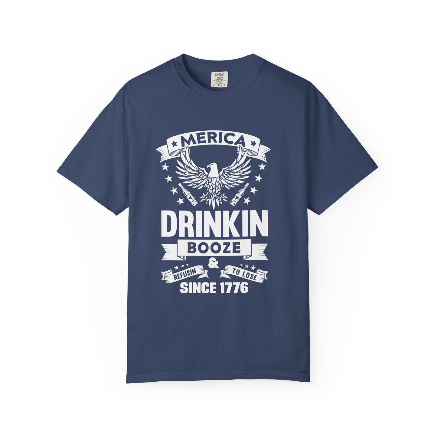 Patriotic Drinkin' T-Shirt - Perfect for Holidays, BBQs, 4th of July Celebrations, Family Gatherings, Casual Wear