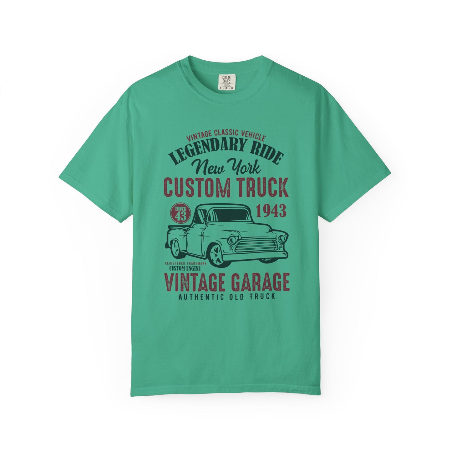 Vintage Truck T-Shirt, Custom Garage Tee, Classic Vehicle Shirt, Unisex Gift, Auto Enthusiast Apparel, Retro Design Apparel