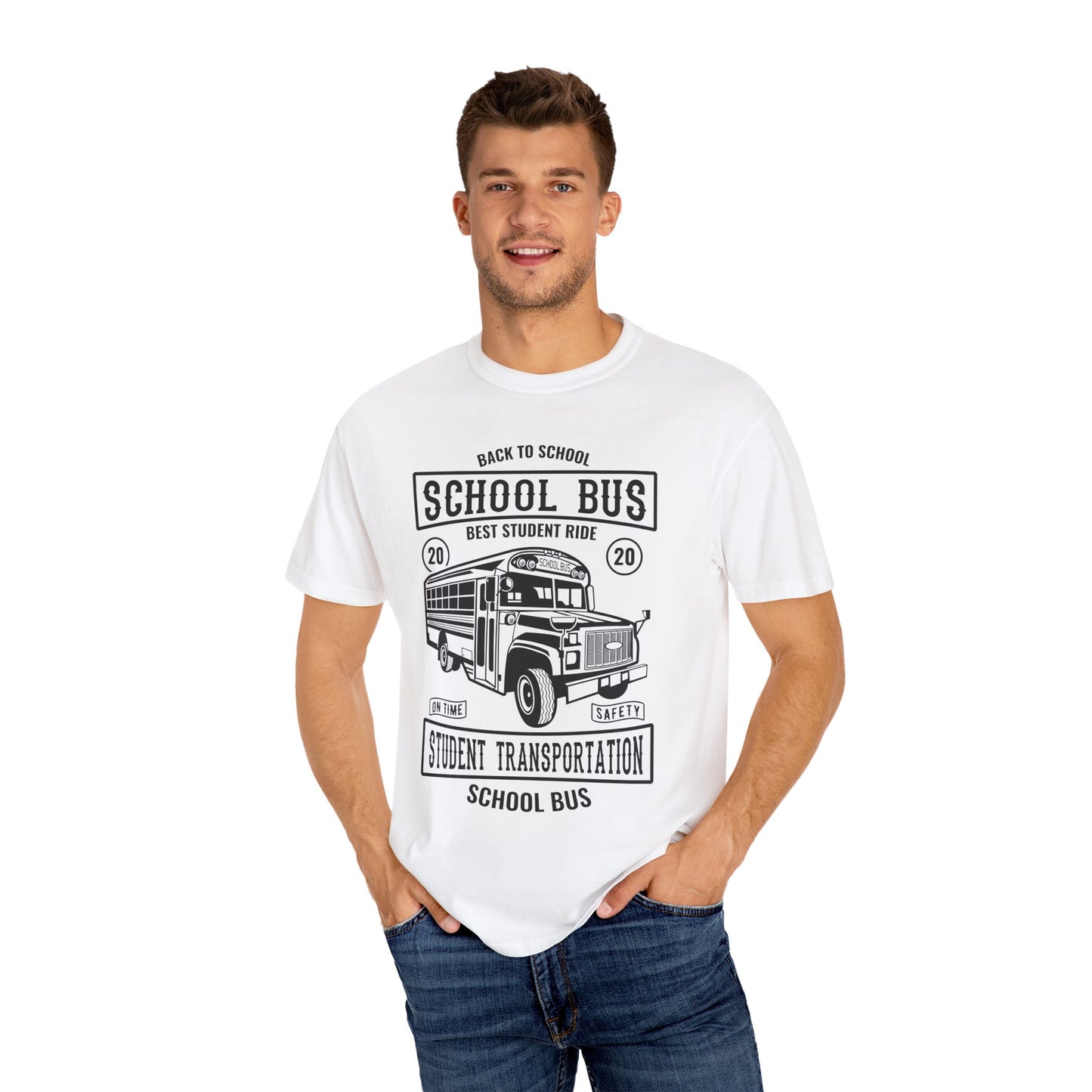 School Bus Graphic T-Shirt for Students, Unisex tee, Back to School shirt, Educational gift, Fun wardrobe essential