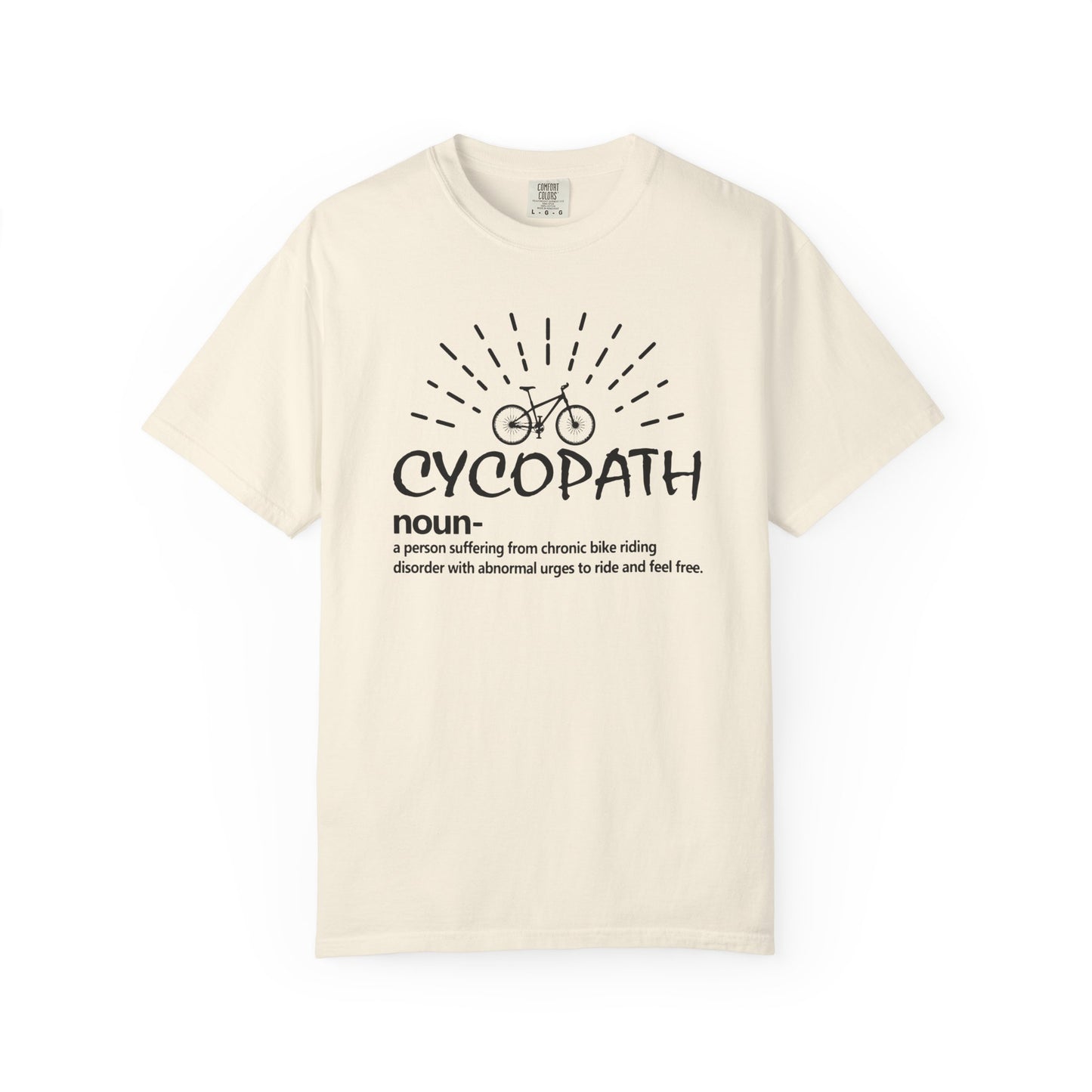 Cycopath T-Shirt - Trendy Cycling Humor Tee, Perfect Gift for Bike Lovers, Unisex Casual Wear, Great for Cycling Events, Fun Gift Idea