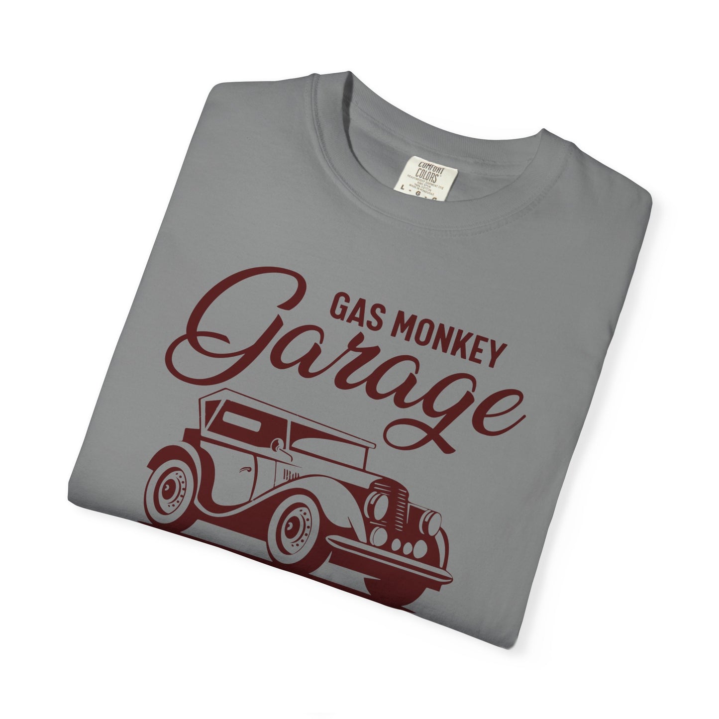 Gas Monkey Garage T-Shirt, Vintage Car Tee, Dallas Texas Shirt, Unisex Casual Wear, Go Big or Home Apparel