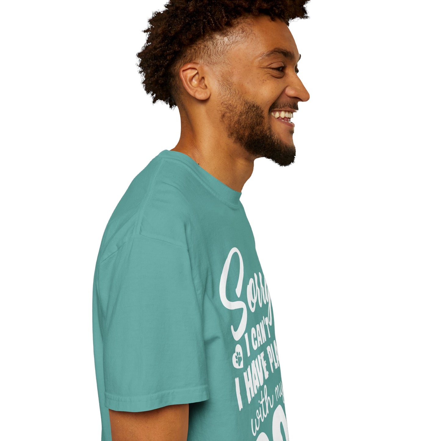 Funny Dog Dad Shirt – Sorry I Can’t I Have Plans with My Dog Tee