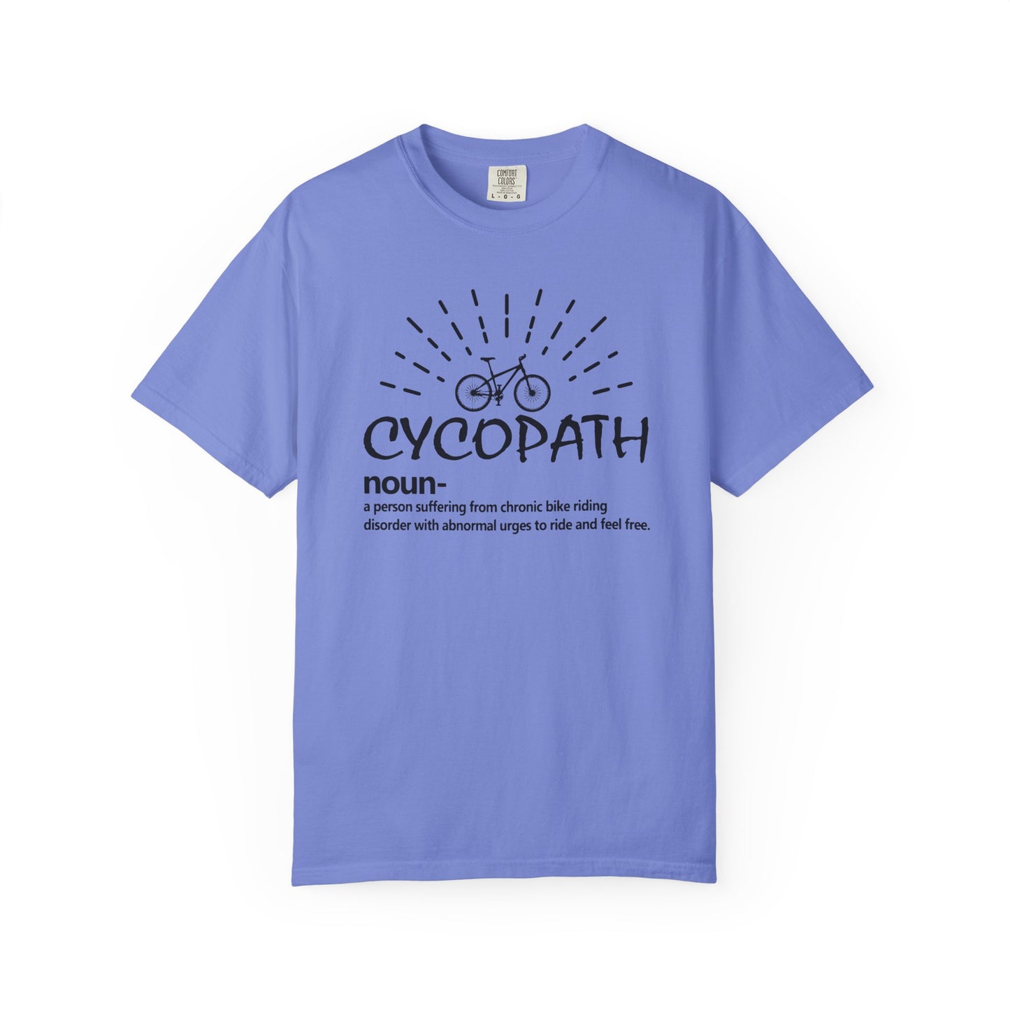 Cycopath T-Shirt - Trendy Cycling Humor Tee, Perfect Gift for Bike Lovers, Unisex Casual Wear, Great for Cycling Events, Fun Gift Idea