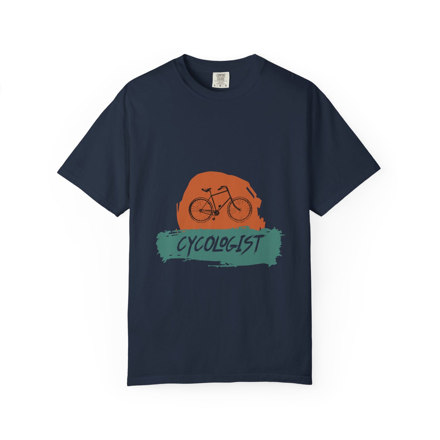 Cyclist T-Shirt for Bike Lovers, Unisex Garment-Dyed Tee, Ideal for Cycling Enthusiasts, Gift for Bikers, Casual Wear, Cycling Events