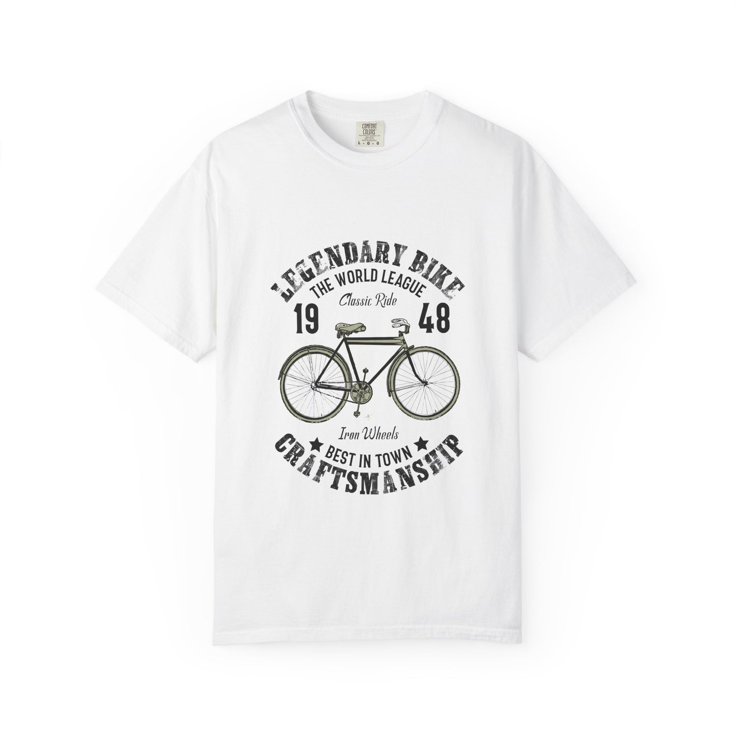 Legendary Bike T-Shirt | Unisex Garment-Dyed Tee for Cycling Enthusiasts, Biking Gift, Casual Wear, Vintage Bicycle Apparel, Heroic [...]