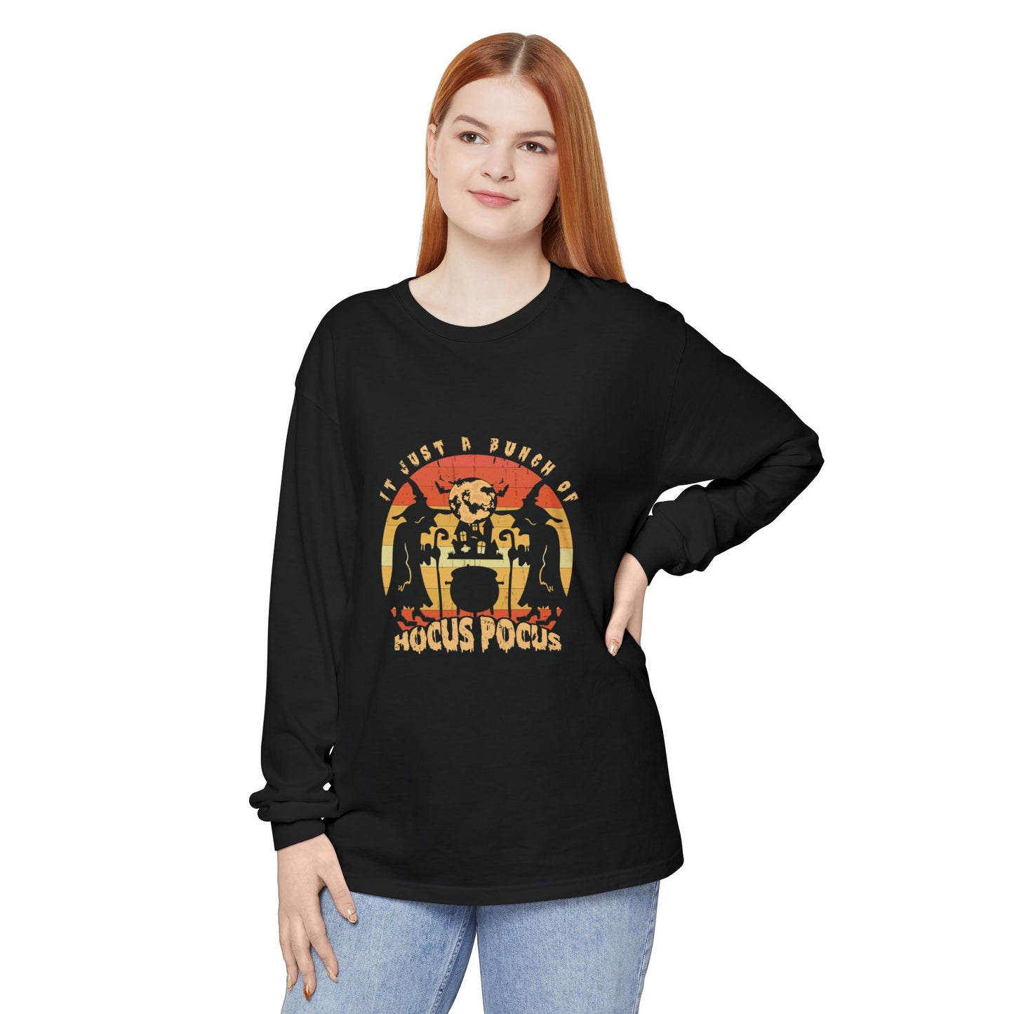 👕 Long Sleeve: Hocus Pocus Sunset Layers