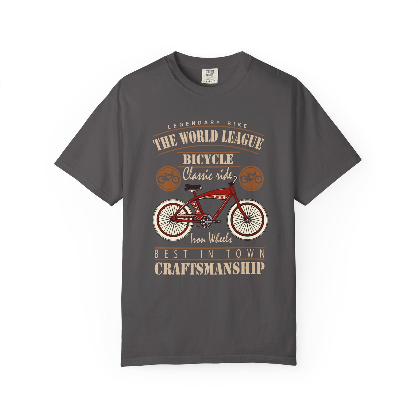 Vintage Bicycle Graphic Tee, Unisex T-shirt for Cycling Enthusiasts, Casual Wear, Gift for Bike Lovers, Retro Style Shirt