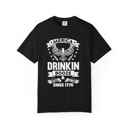 Patriotic Drinkin' T-Shirt - Perfect for Holidays, BBQs, 4th of July Celebrations, Family Gatherings, Casual Wear